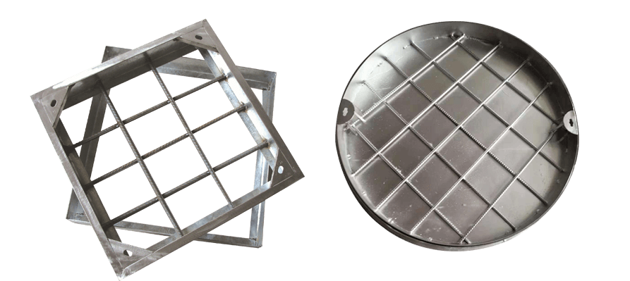 井波慶州作 彫金 黒漆 銀線紐鼓 蓋置 共箱 C R4490